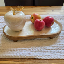 Rosh Hashana Enamel Apple & Tray Set