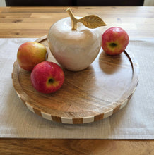 Rosh Hashana Enamel Apple Turntable Set