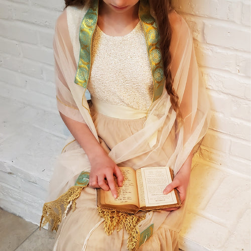 Ivory Net Lace Tallit