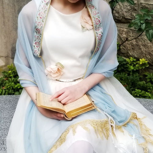 Cinderella Blue Ladies Tallit